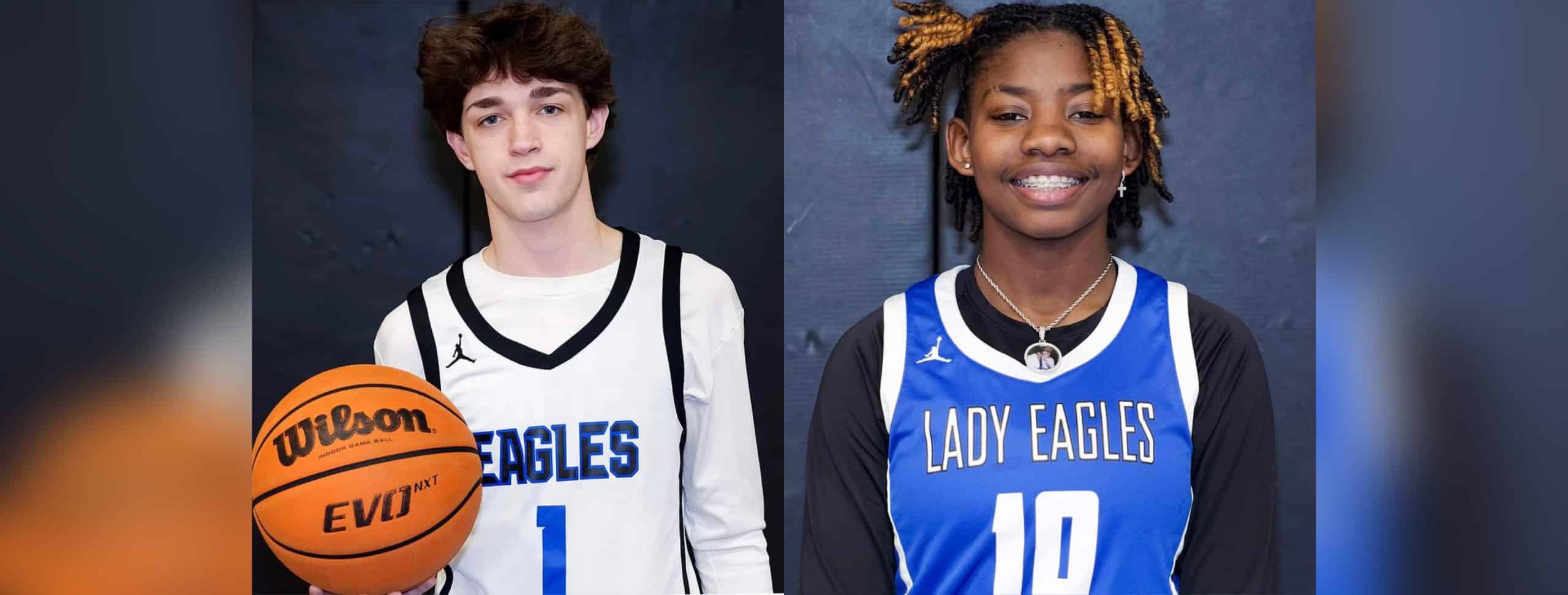 L-R Gavin White and Jae’la Smith