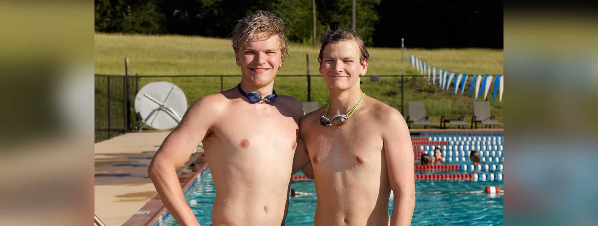 St. Aloysius swim team