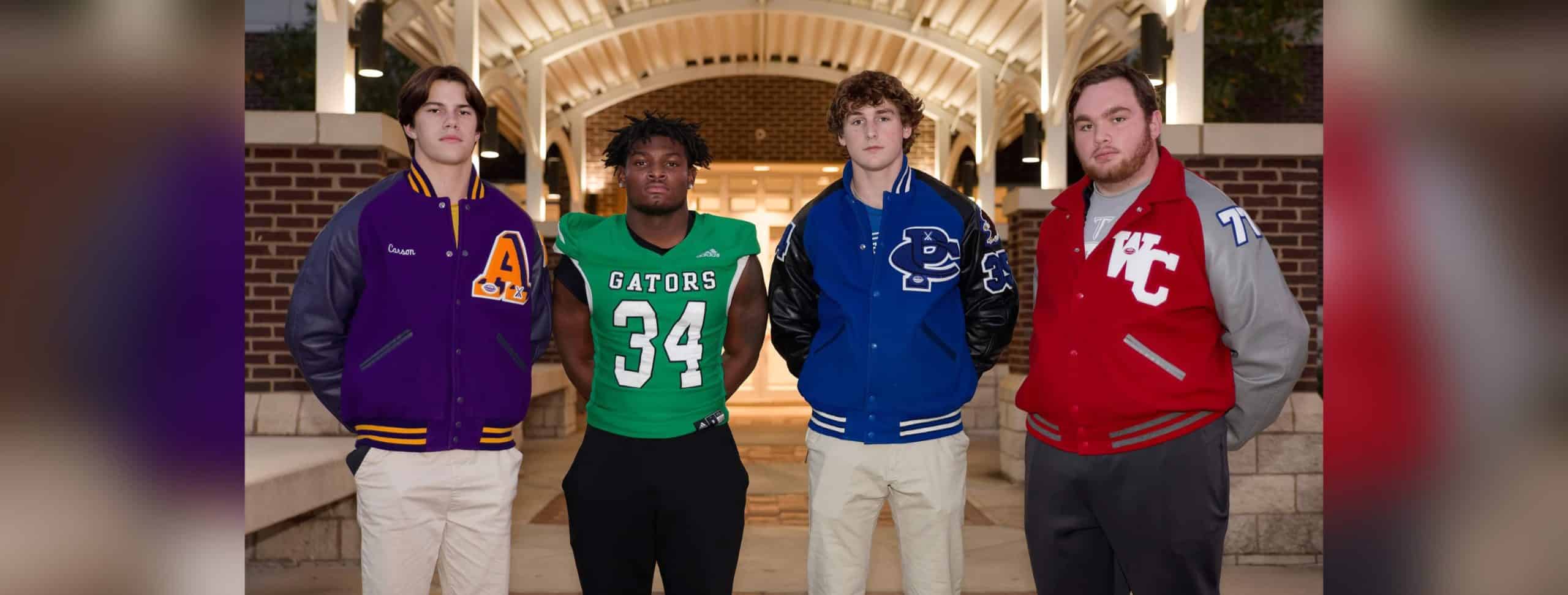 L-R Carson Smith, Ced Blackmore, Thomas Azlin and Beau Davis