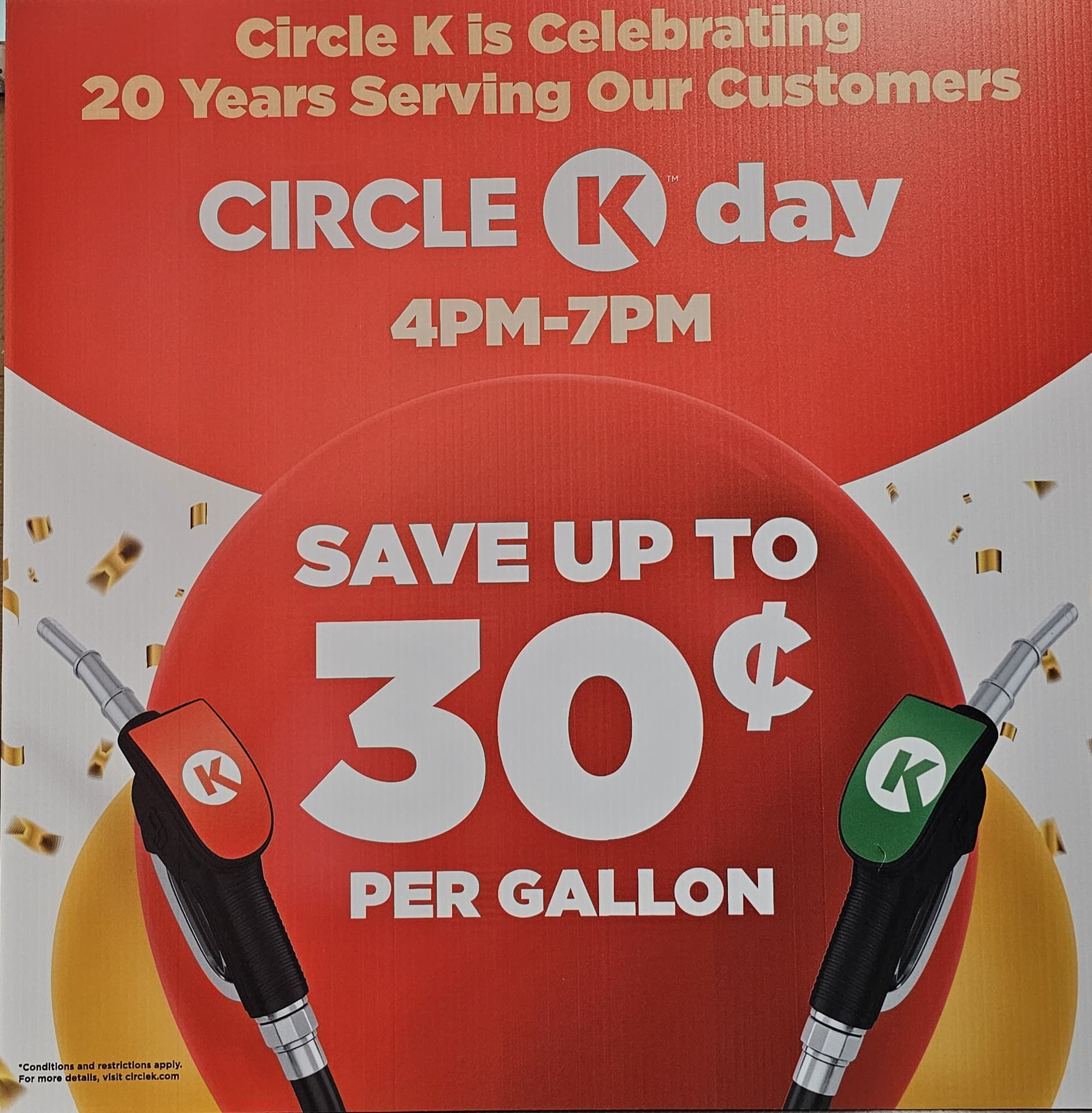 circle k 20 year