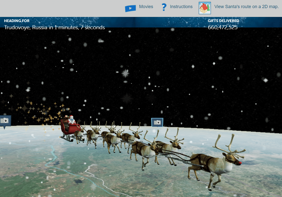 Where is Santa?
