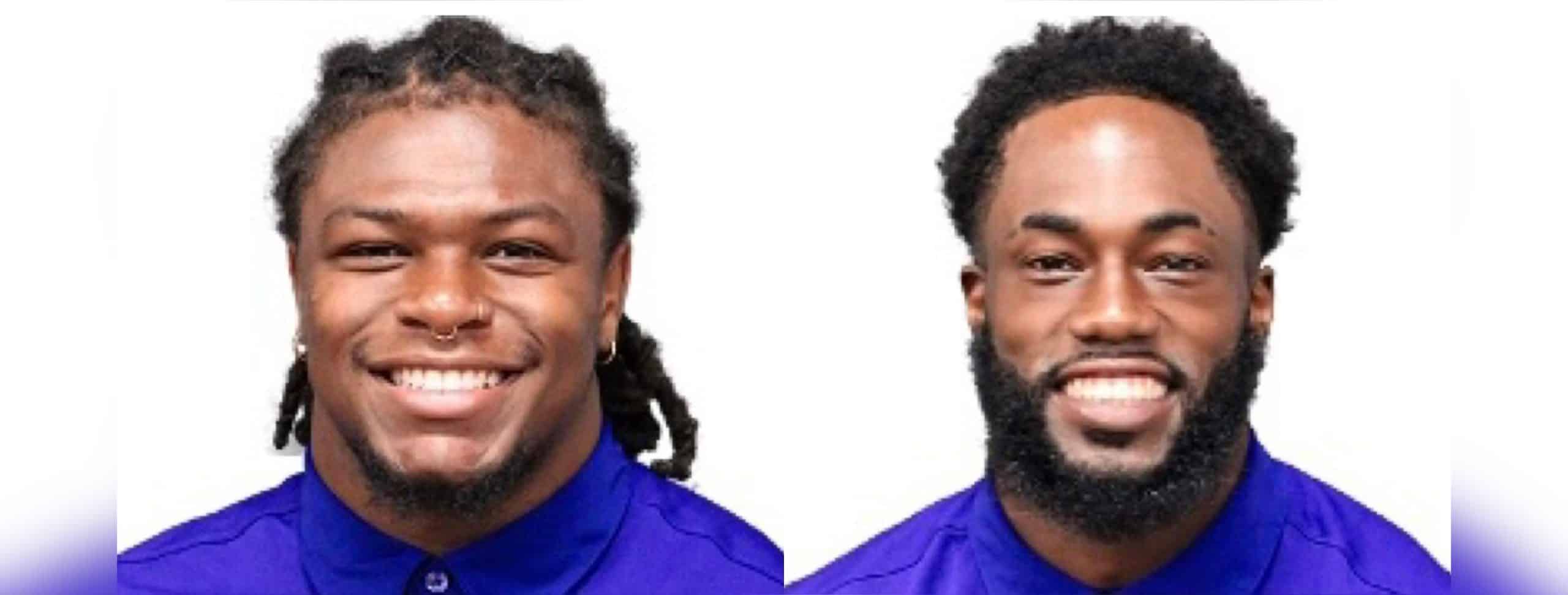 L-R Jarveon Howard and Monterio Hunt