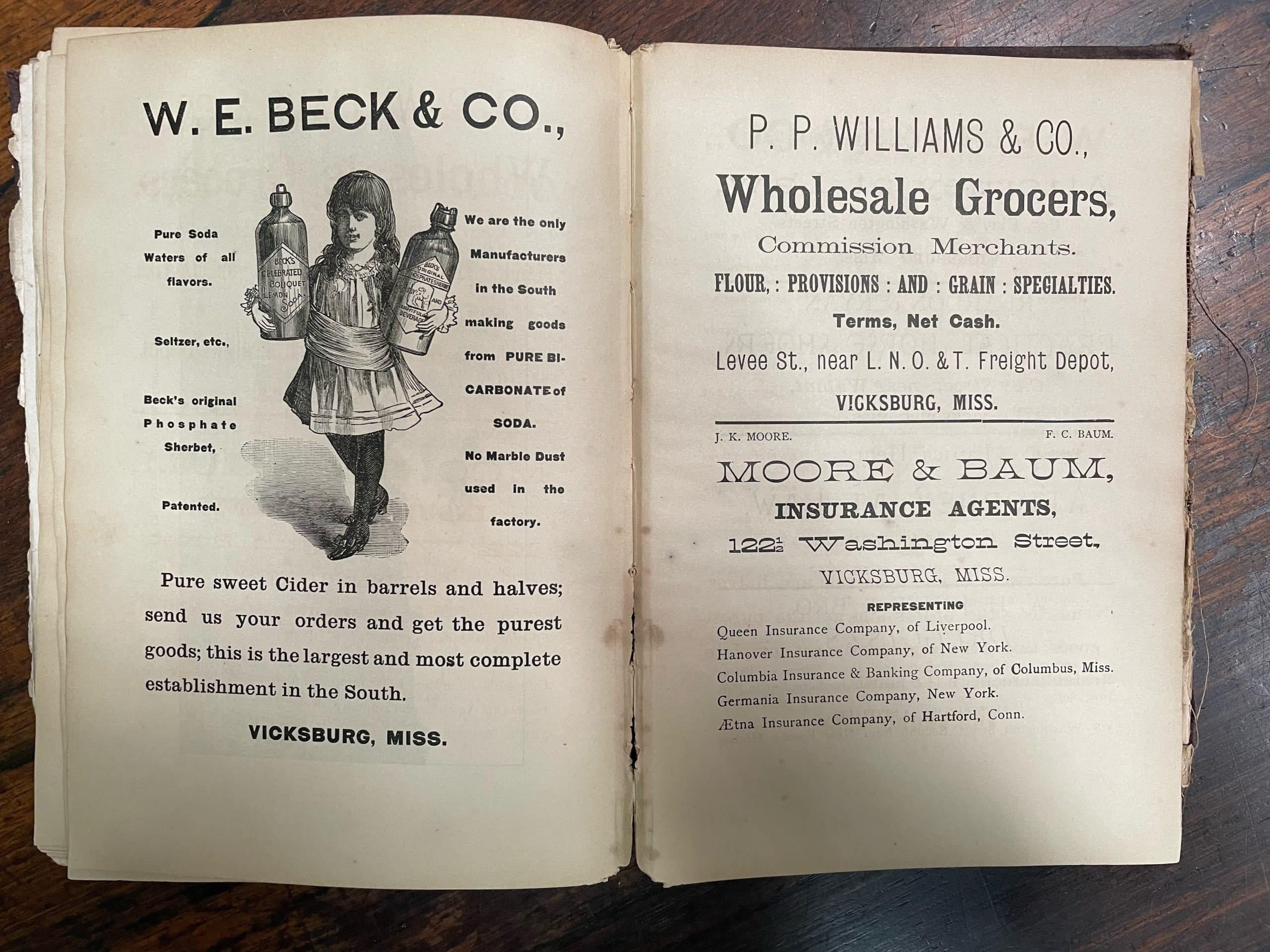 city directory advertisements vicksburg