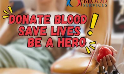 SPREAD THE WORD! JANUARY IS NATIONAL BLOOD DONOR MONTH, AND WE ARE CELEBRATING THE AMAZING IMPACT BLOOD DONORS HAVE ON OUR COMMUNITIES. JOIN US IN RAISING AWARENESS AND ENCOURAGING OTHERS TO DONATE BLOOD.