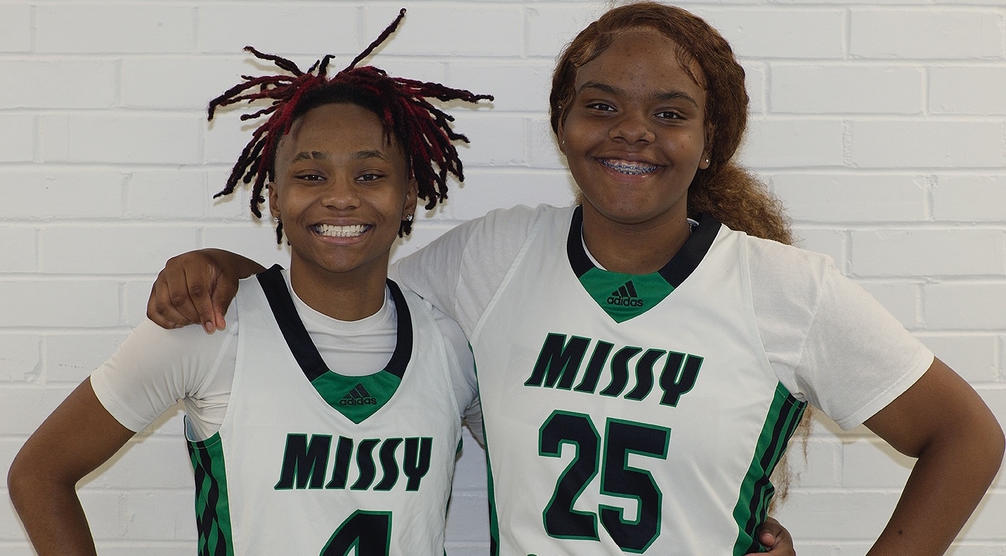 L-R Rodrianna Hall and Cynia Johnson