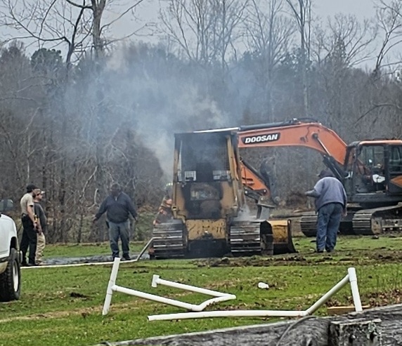 tractor fire
