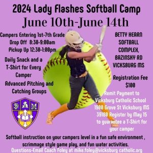 Softball flyer