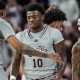 MSU basketball players