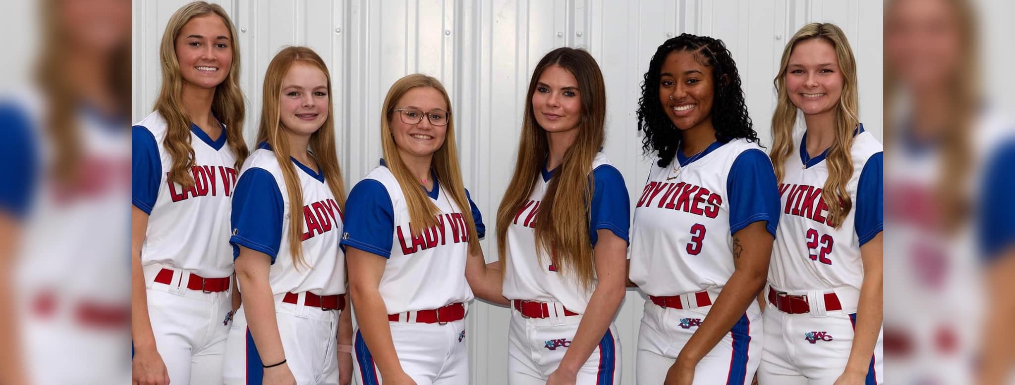 L-R Adalyn Anderson, Kamryn Morson, Sarah Cameron Fancher, Makayla Jackson, Tyra Bridges and Jenn Smith
