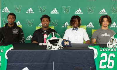 L-R Koury Vample, Demarcus Johnson, Tyler Henderson and Keegan Ware