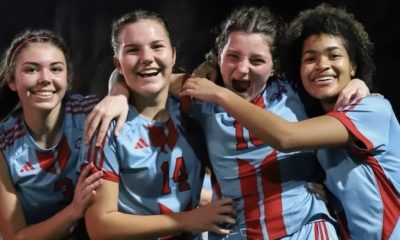 L-R Jordan Polk, Addison Keller, Gloria Hall and Brooke Steed