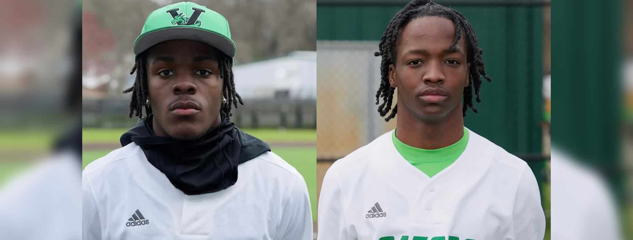 L-R Chris Green and Kaleb Doss