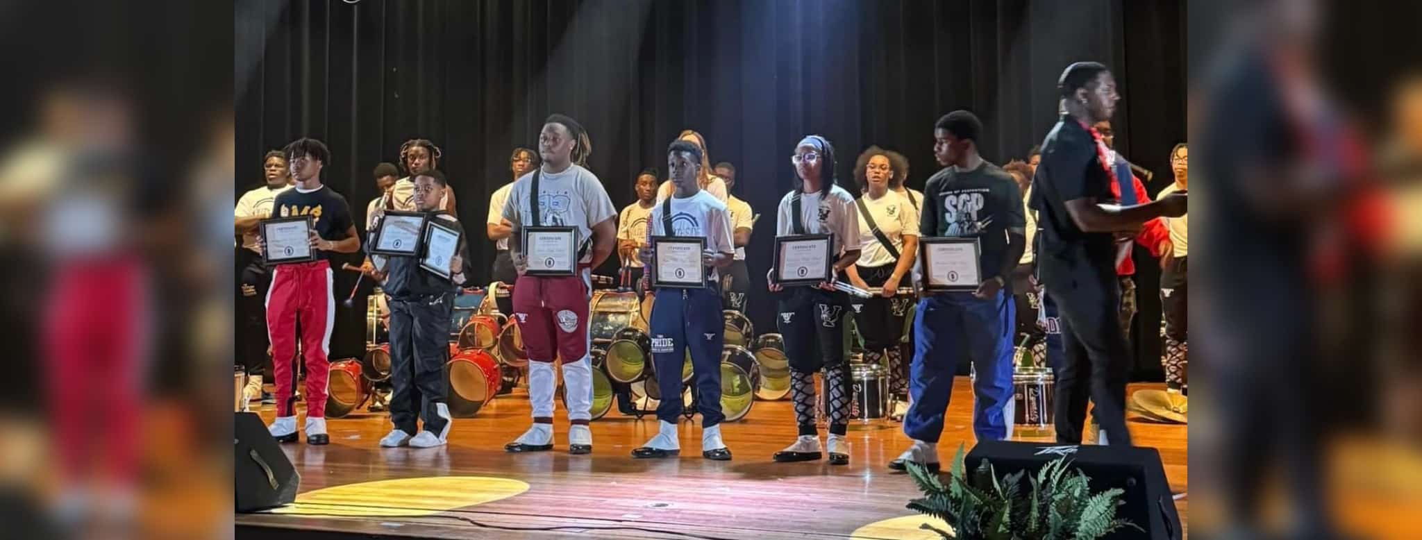 VHS drum line