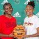 L-R Kierra James and Rodrianna Hall