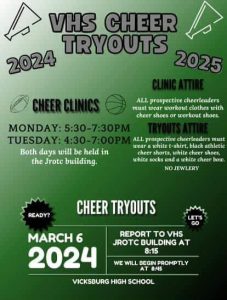 Cheer tryouts