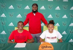 Kierra James, Rodrianna Hall and DeAndre King