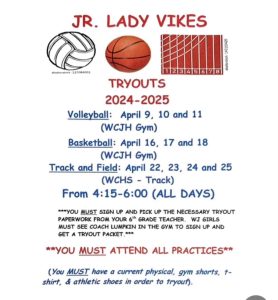 Tryout flyer