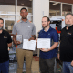 Hinds CC students recognized for Johns Manville apprenticeship