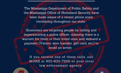 MS Office Of Homeland Security Warns Of Recent Phone Scam