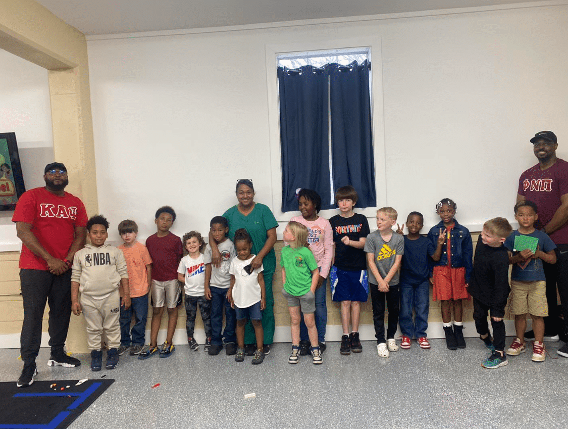 Kappa Alpha Psi Members Mentor Good Shepherd After School Campers