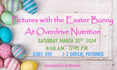 Pictures With The Easter Bunny Happening At Overdrive Nutrition
