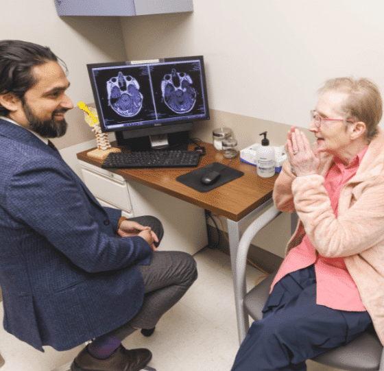 Laser therapy restores hope to patients with persistent brain tumors