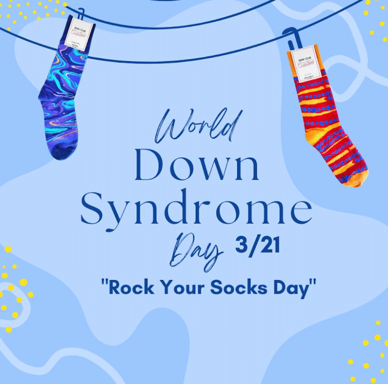 Celebrate World Down Syndrome Day By Wearing Brightly Colored, Mismatched Socks