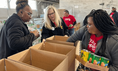 Ameristar With MS Food Network Packed 450 Boxes Of Food For Those In Need