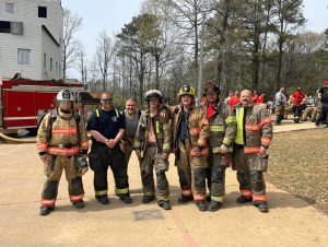 Warren County firefighters attend training. Source: WCFS