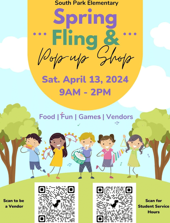 Elementary school pop up shop; Source: South Park Elementary