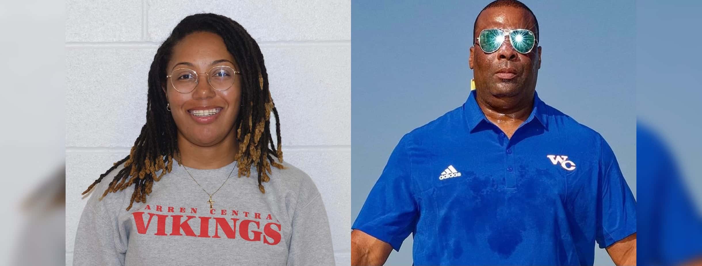 Heather Casey and Corey Wilson Sr.