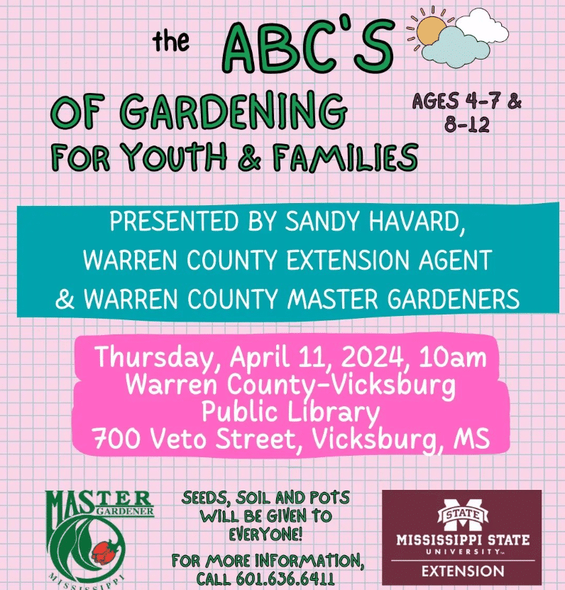ABC's of Gardening for Youth and Families