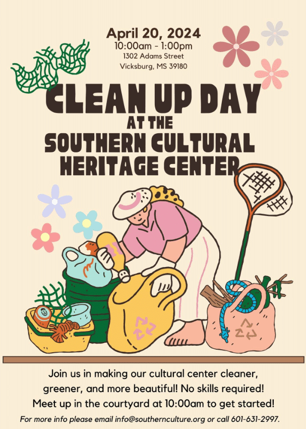 Earth Day Clean Up Source: Southern Cultural Heritage Center