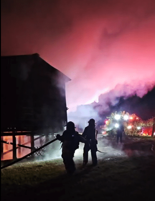 Hwy 80 fire